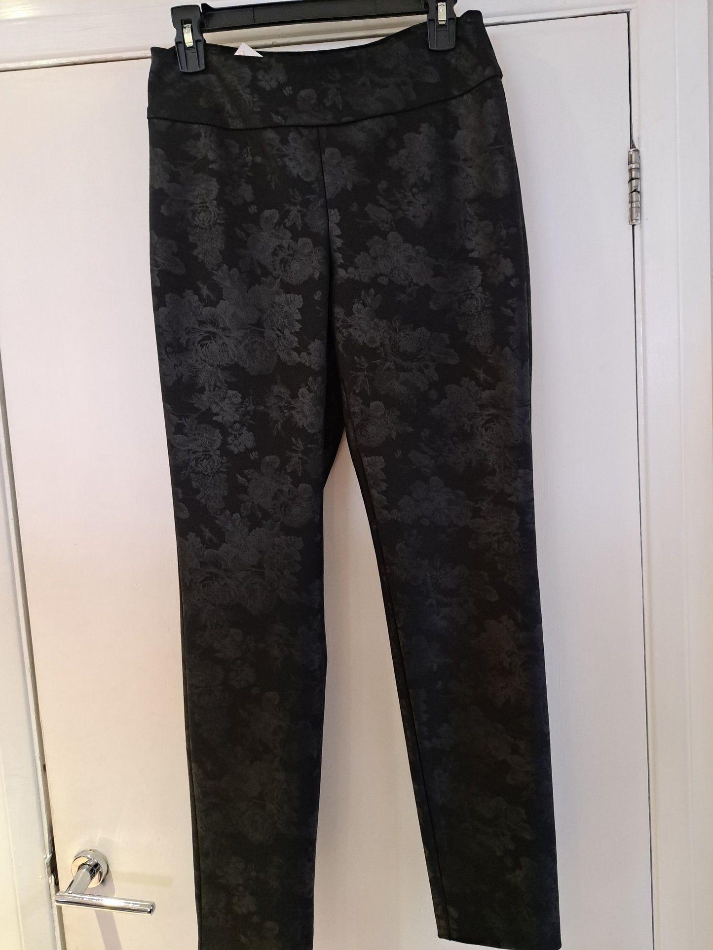Black print UP pants - Maya Maya Ltd