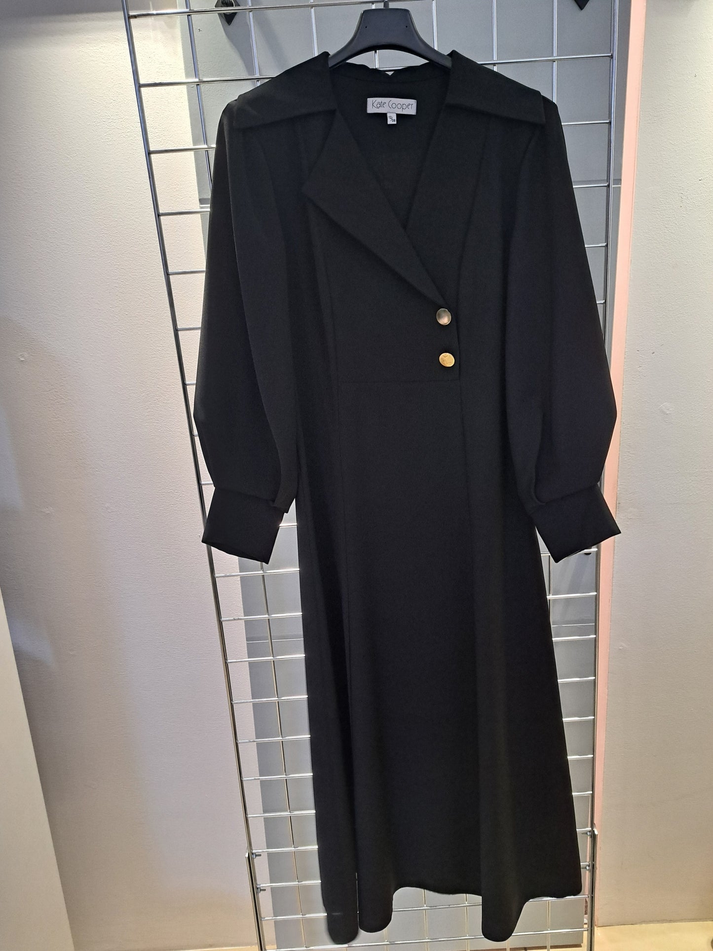 Kate Cooper black midi dress - Maya Maya Ltd
