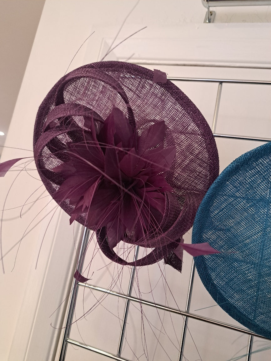 Mid size flower fascinator - Maya Maya Ltd