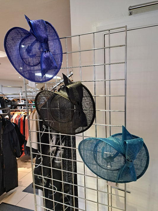 Upturn fascinator with bow - Maya Maya Ltd