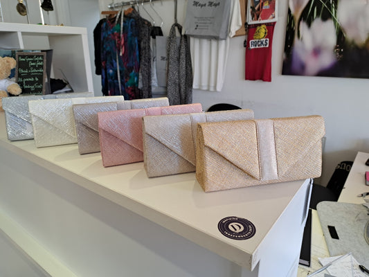 Metallic sinamay handbag - Maya Maya Ltd