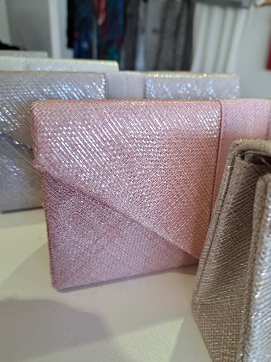 Metallic sinamay handbag - Maya Maya Ltd
