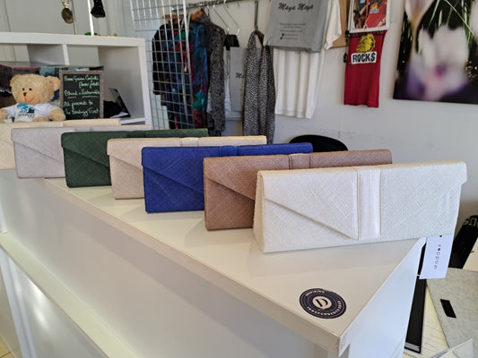 Large sinamay handbag - Maya Maya Ltd