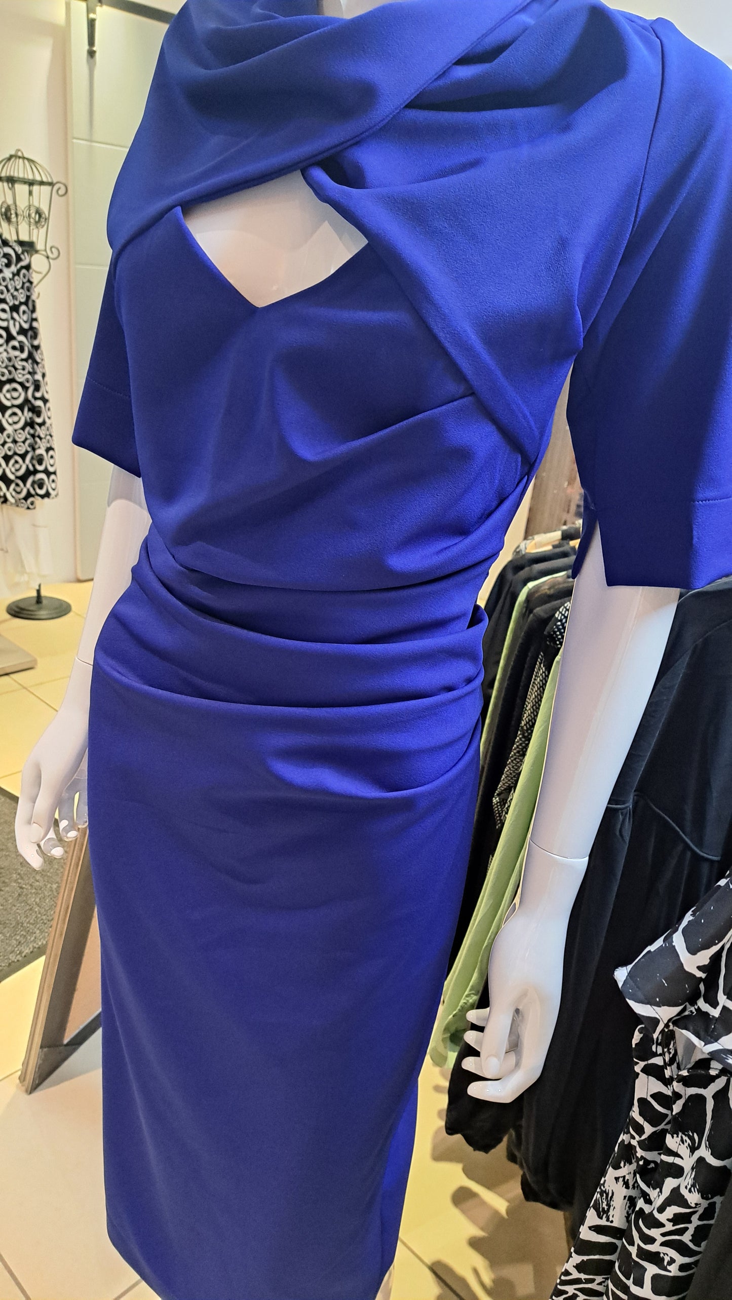 Kevan Jon cobalt blue dress - Maya Maya Ltd