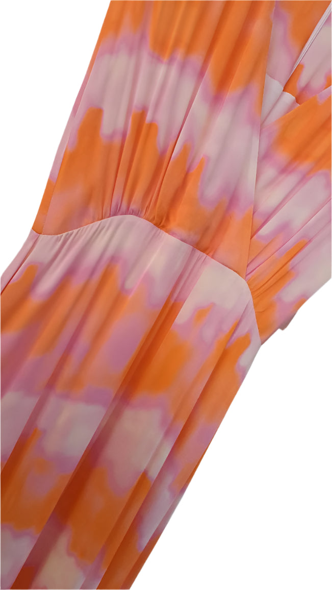 Kate cooper Pink orange summer dress - Maya Maya Ltd