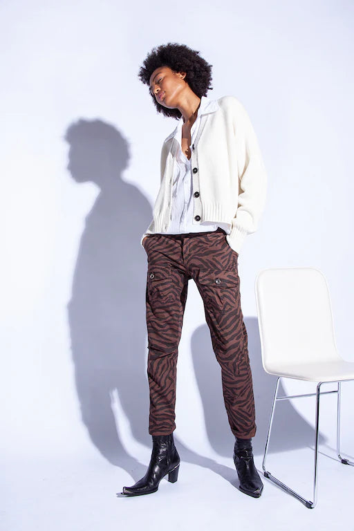 Funky staff cotton stretch trousers - Maya Maya Ltd