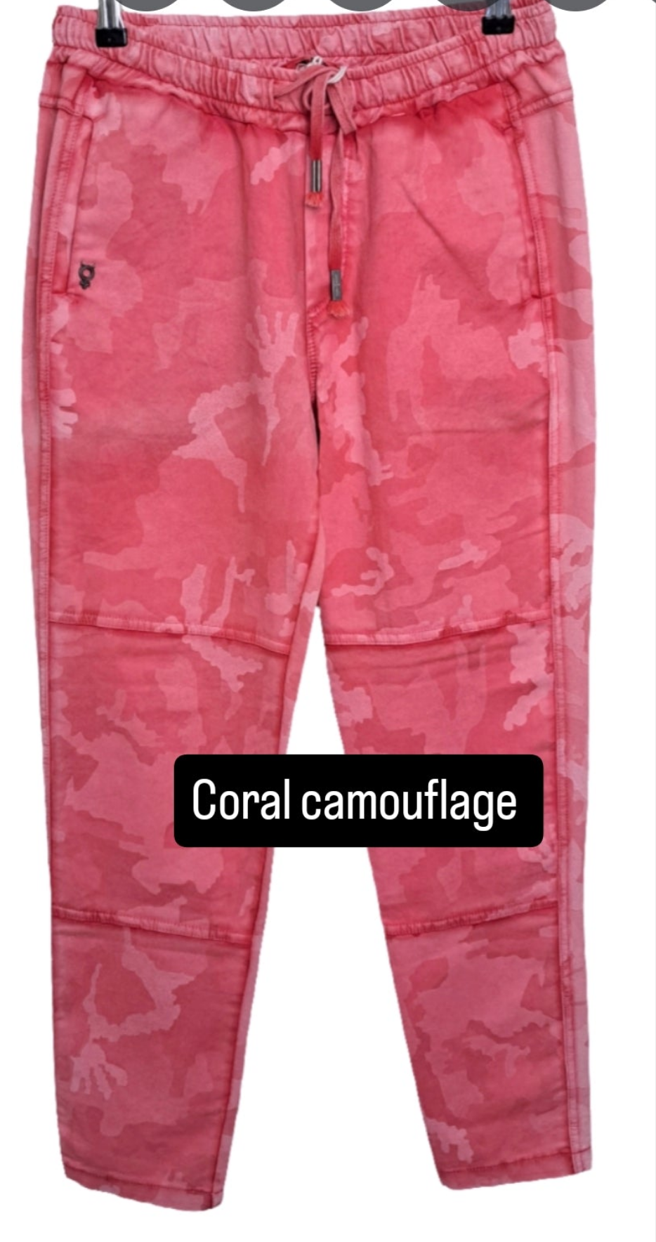 Pull on comfy cotton trousers.