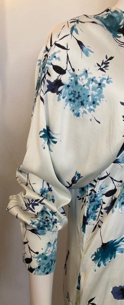Stretch print midi dress - Maya Maya Ltd