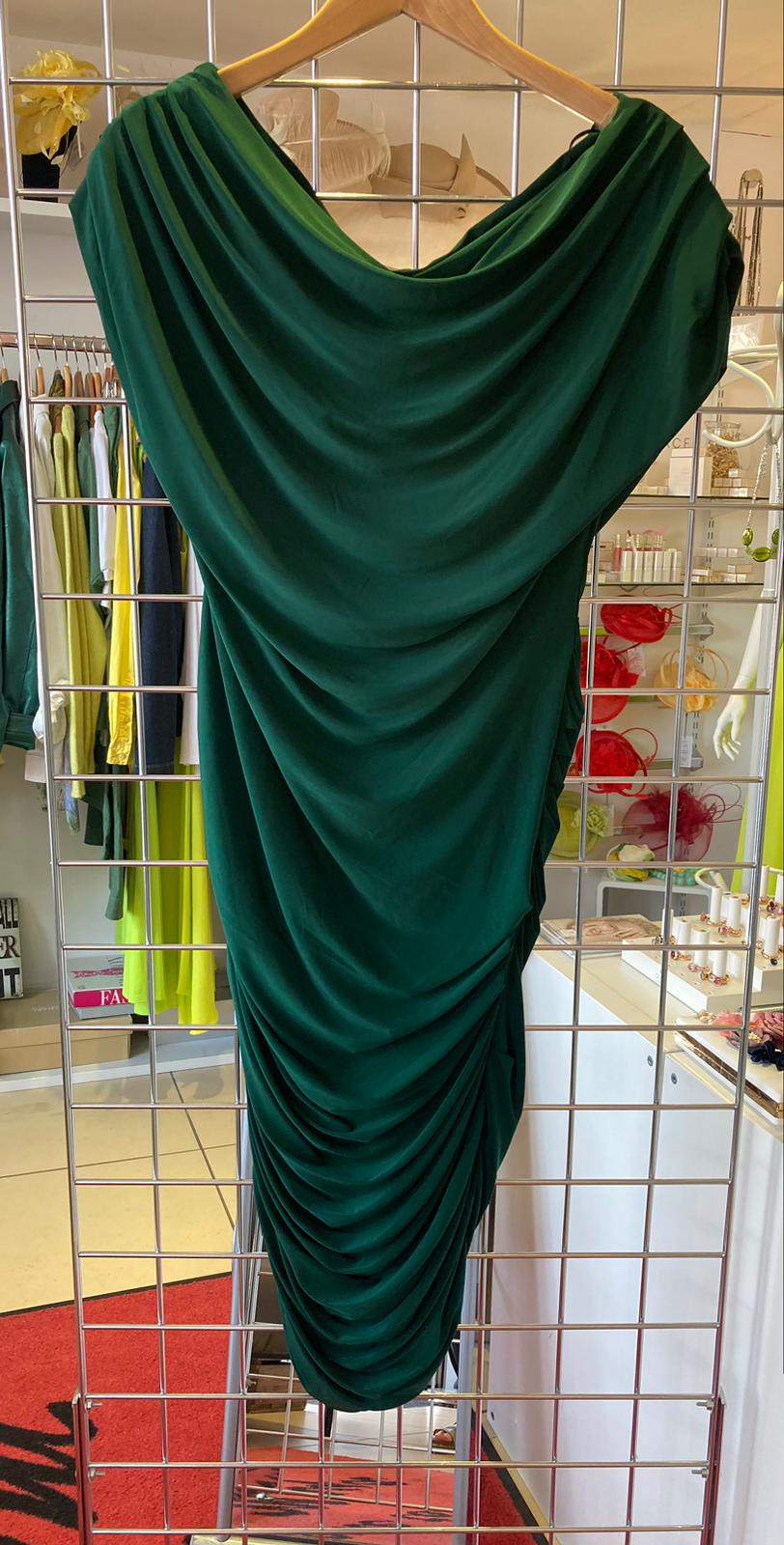 Forest Green Oxygen Dress - Maya Maya Ltd