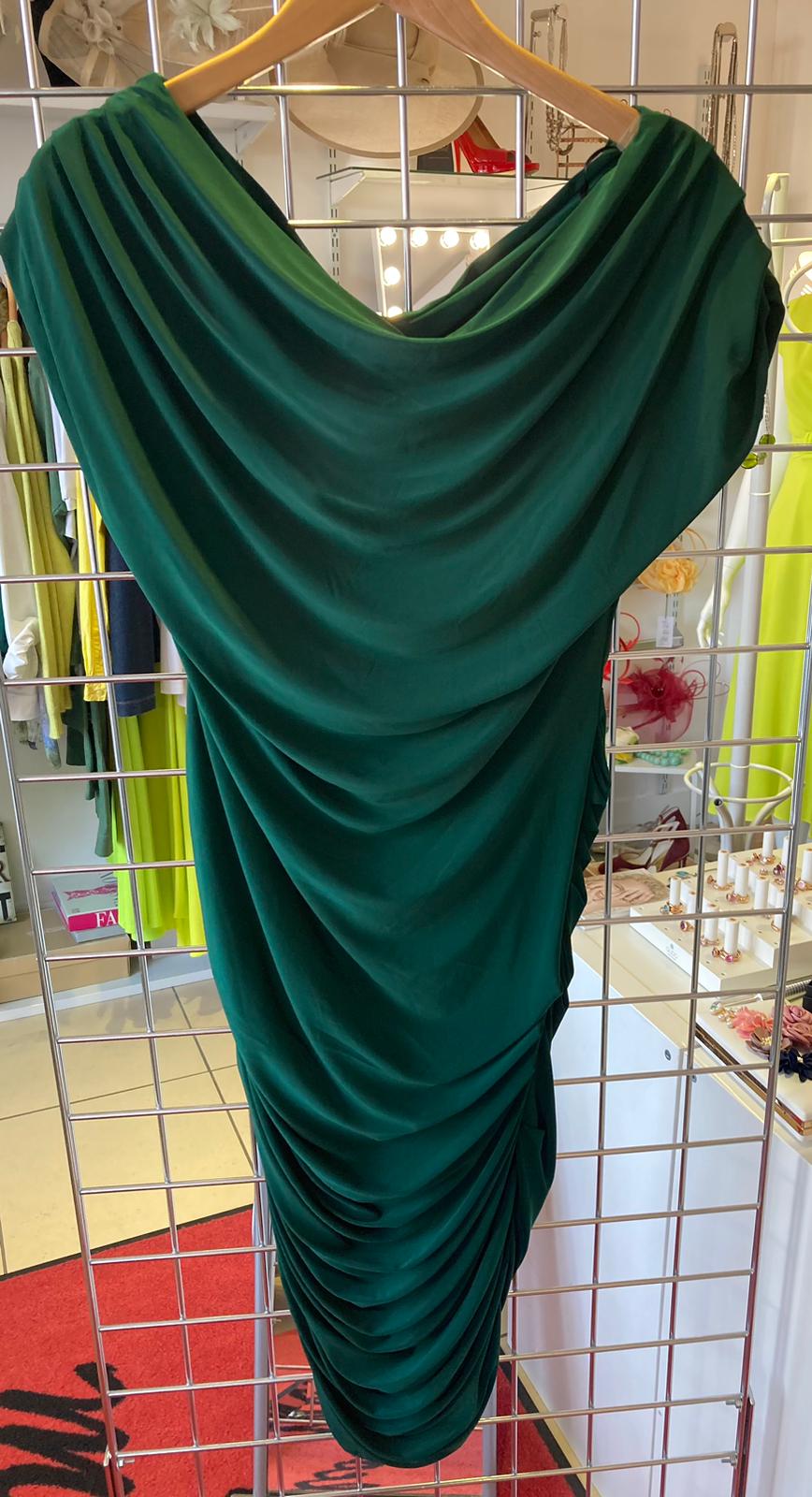 Forest Green Oxygen Dress - Maya Maya Ltd