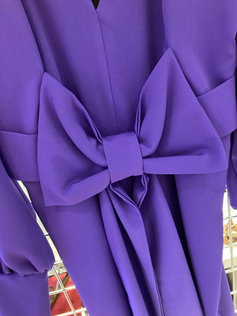 Kevan Jon Adriana dress Violet - Maya Maya Ltd