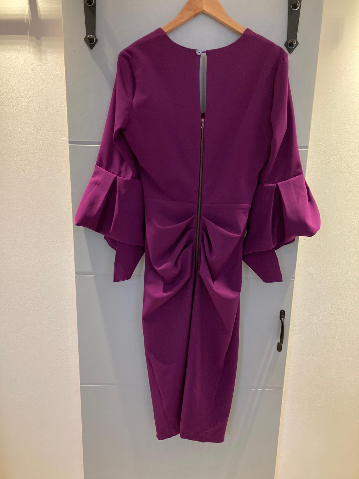 Kevan Jon claudia sleeve knee purple - Maya Maya Ltd
