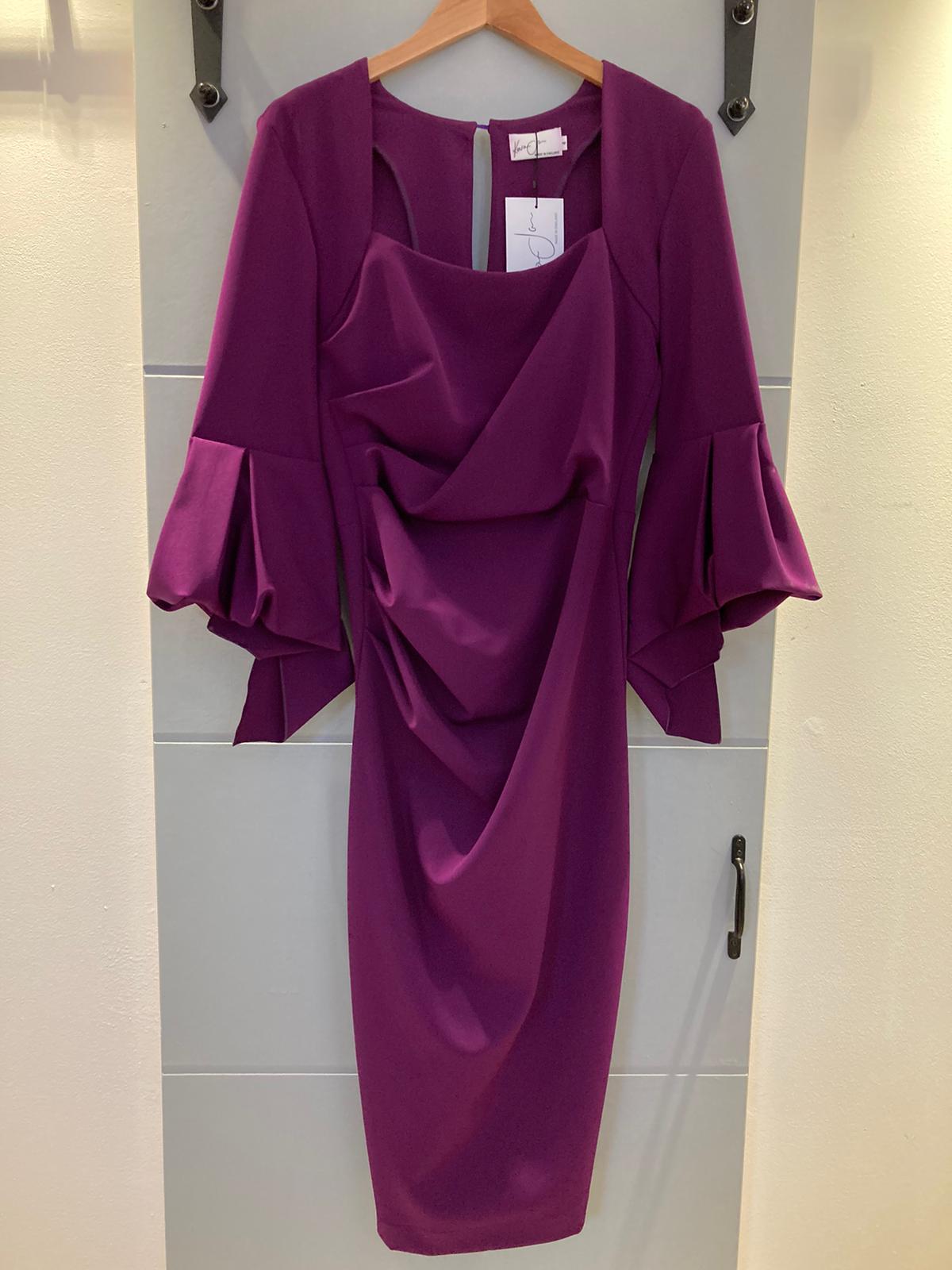 Kevan Jon claudia sleeve knee purple - Maya Maya Ltd