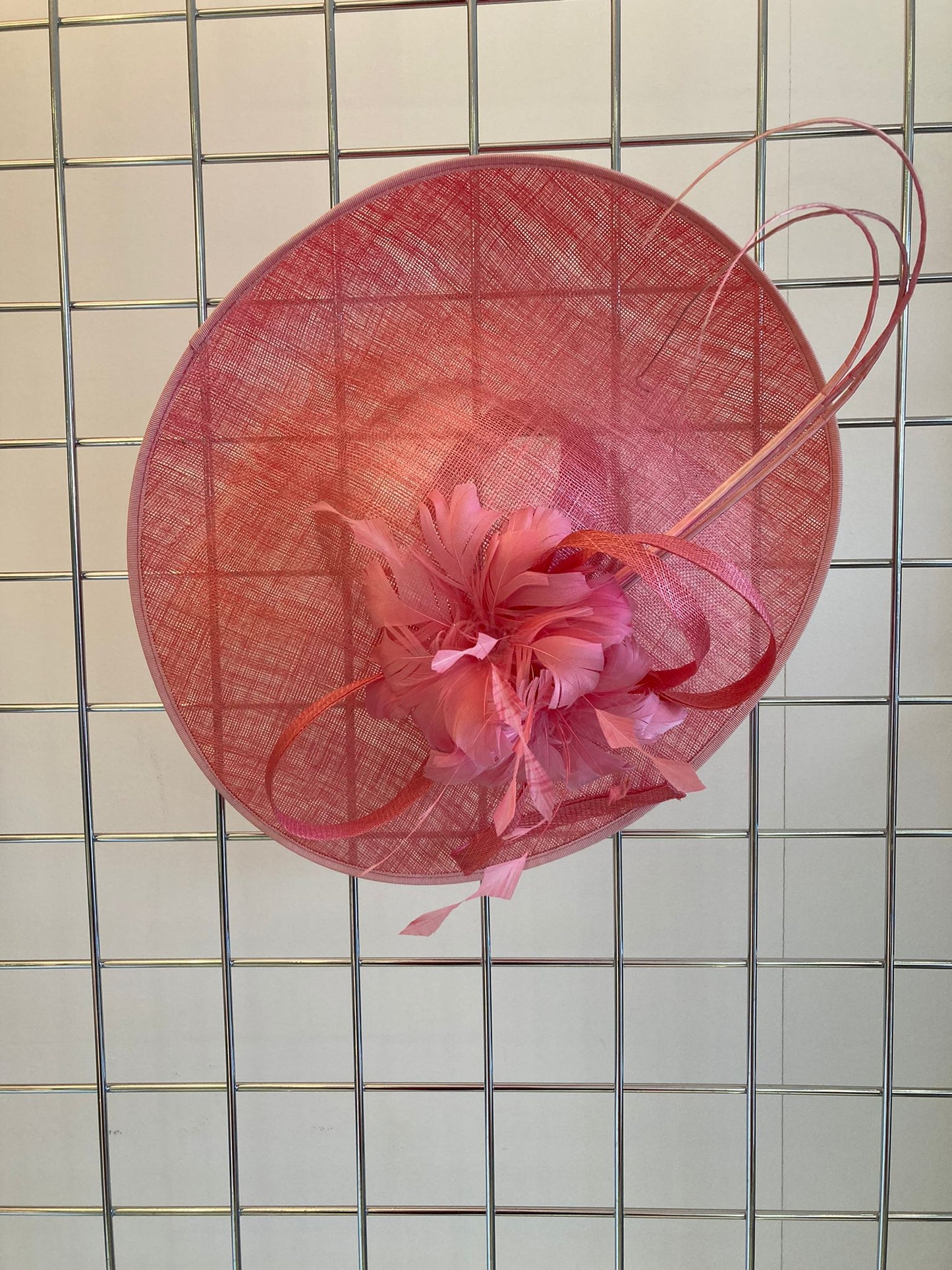 Bright Pink fascinator - Maya Maya Ltd