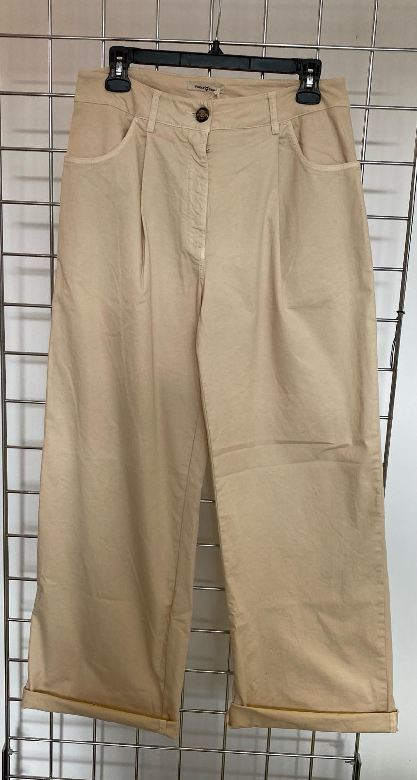 Funky Staff wide leg cotton trousers - Maya Maya Ltd