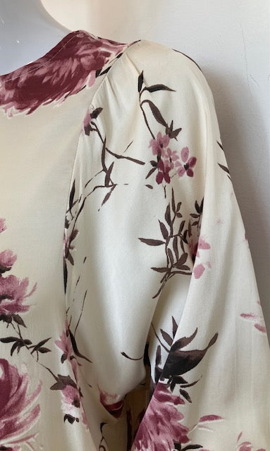 Flower Stretch Print Midi Dress - Maya Maya Ltd