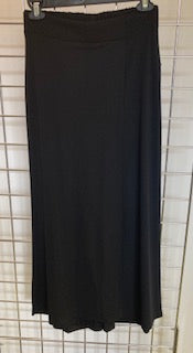 Black Wrap Skirt Culottes - Maya Maya Ltd