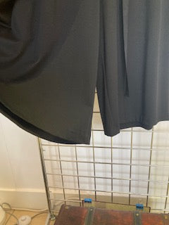 Black Wrap Skirt Culottes - Maya Maya Ltd