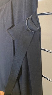 Black Wrap Skirt Culottes - Maya Maya Ltd