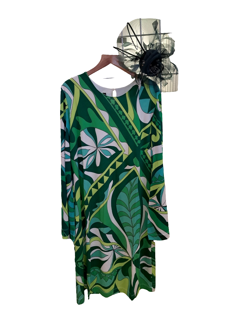 Ethically made A line 60s inspired dress