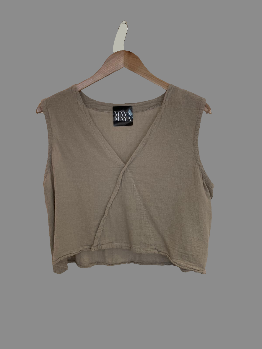 V neck cotton top