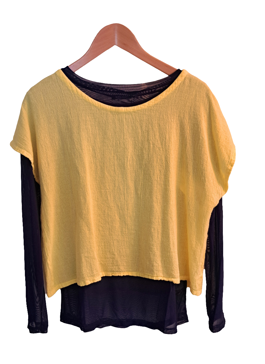 Cotton reversible top