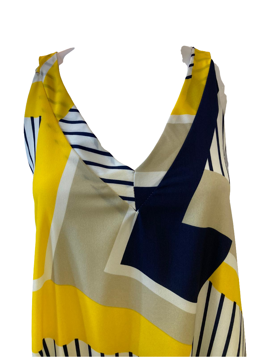 James Steward maxi strappy dress