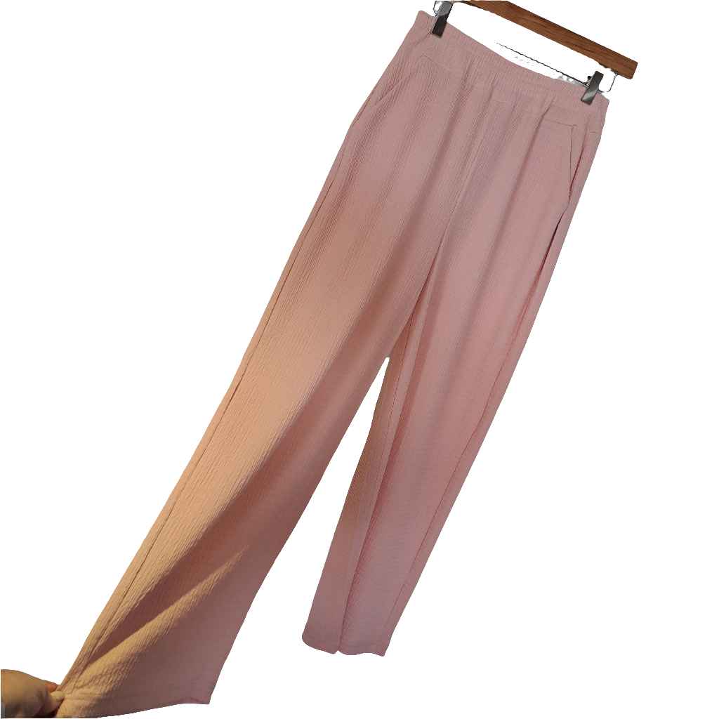 Uchuu salmon pink pants