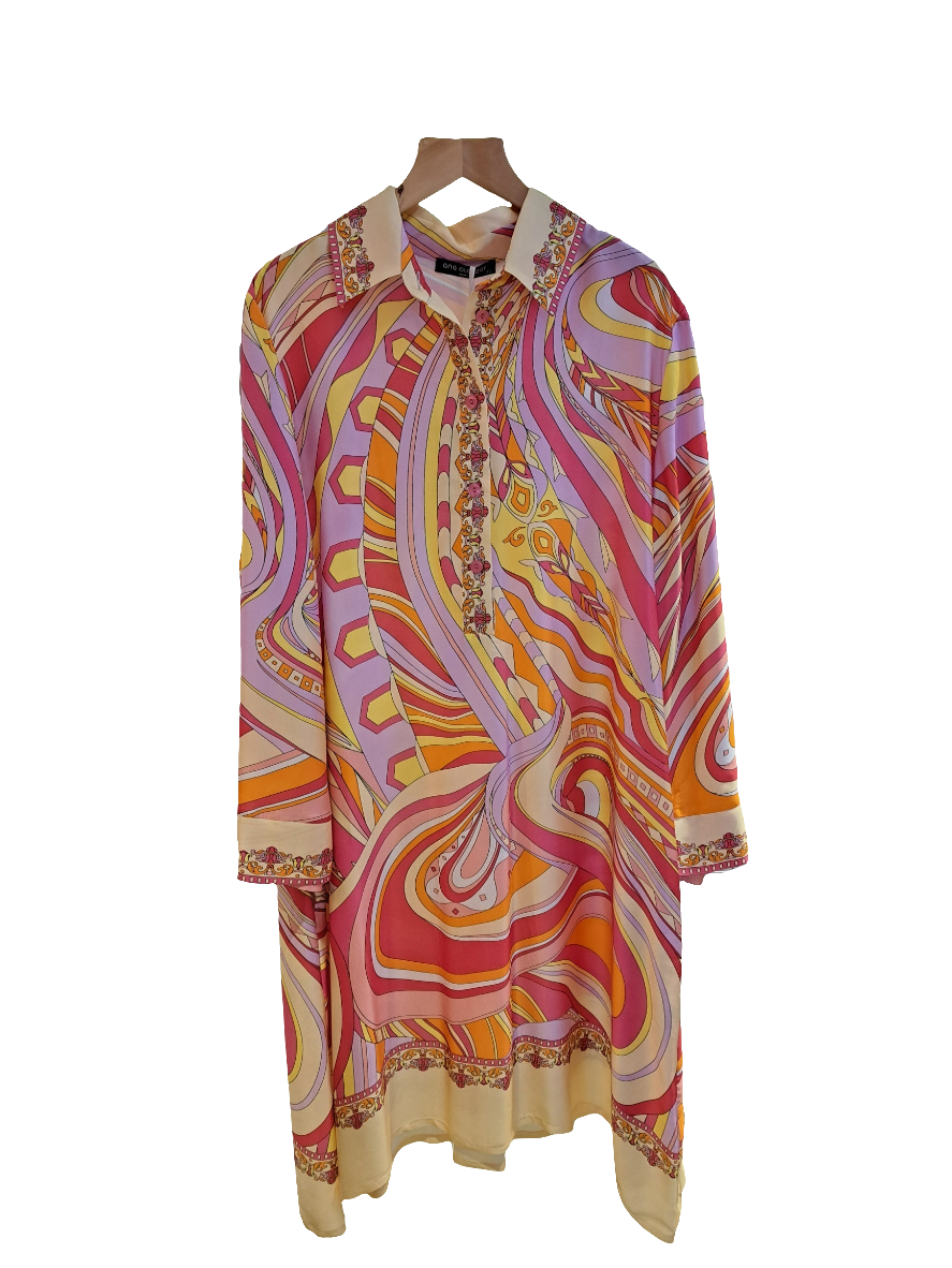 Collared Tunic Dress
