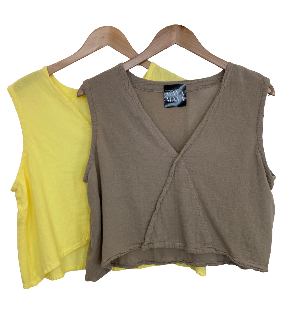 V neck cotton top