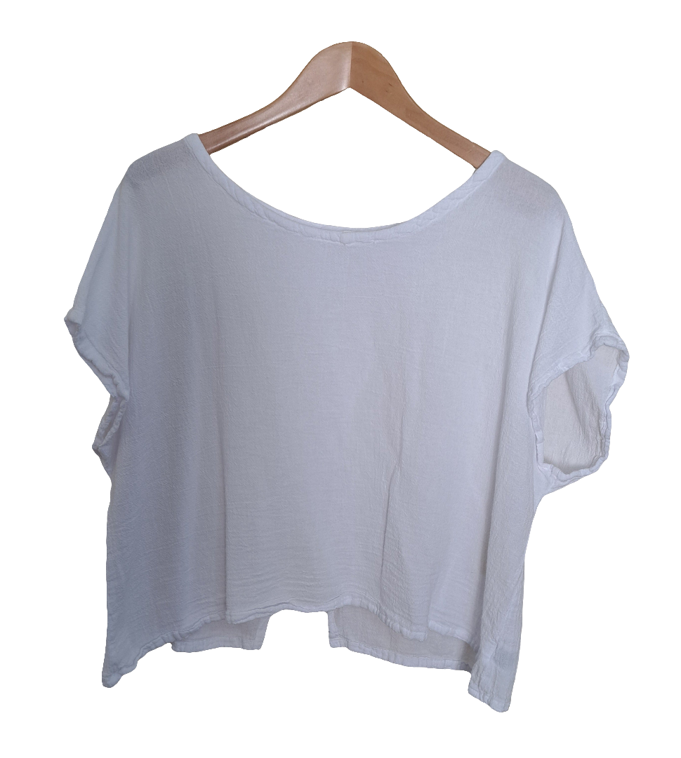 Cotton reversible top