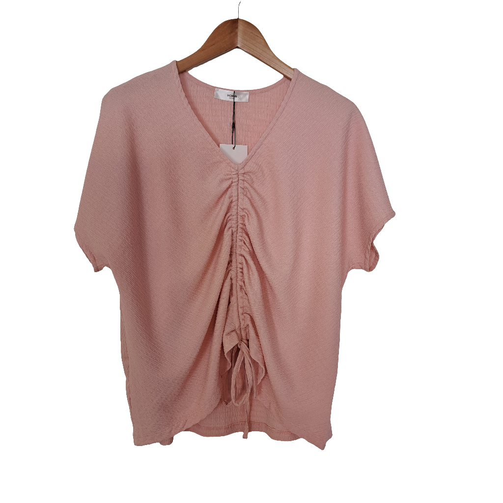 Uchuu Salmon pink top