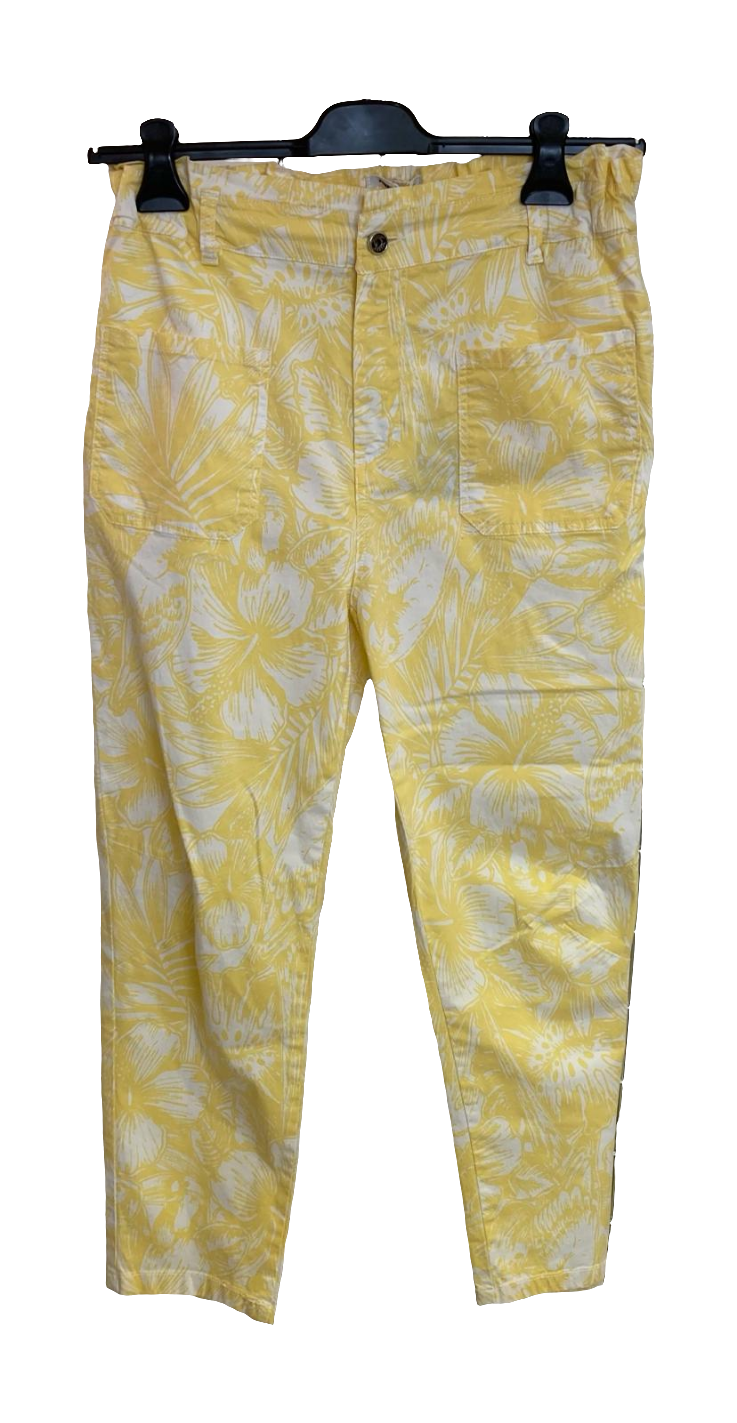 Funky Staff cotton Paper bag style pants