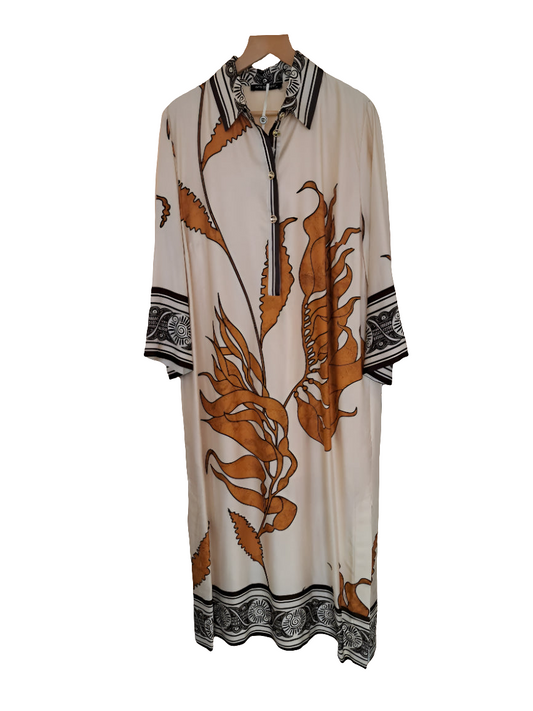 Ana Alcazar bronze tones dress