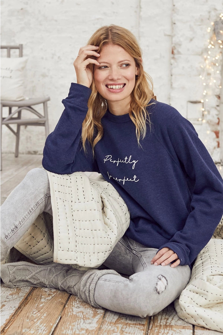 Perfectly Imperfect cotton sweatshirt