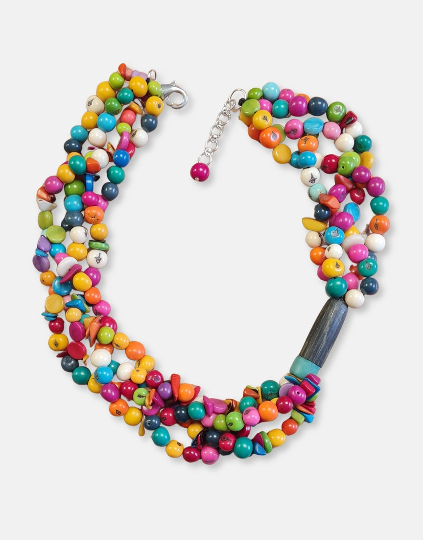 Sustainable statement necklace