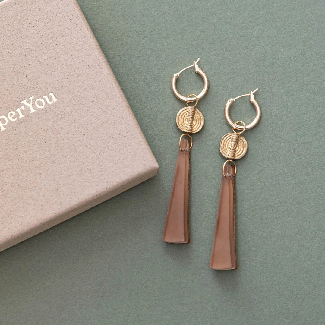 Drop earrings