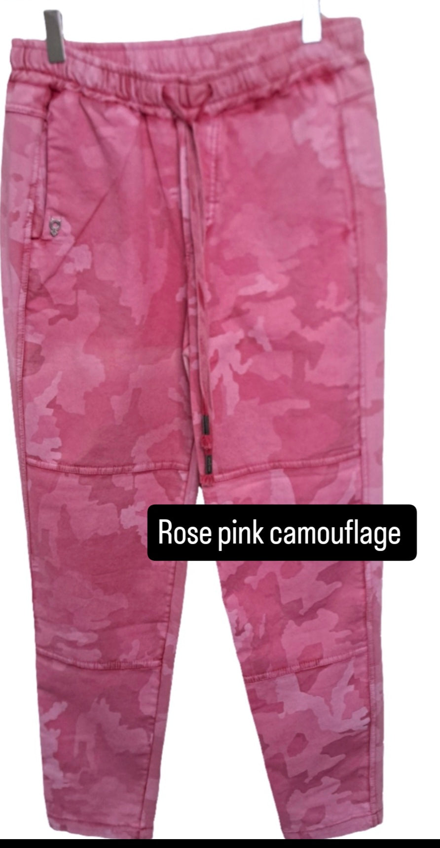 Pull on comfy cotton trousers.