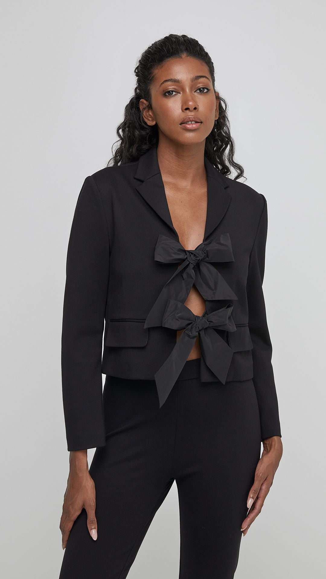 Uchuu black jacket - Maya Maya Ltd