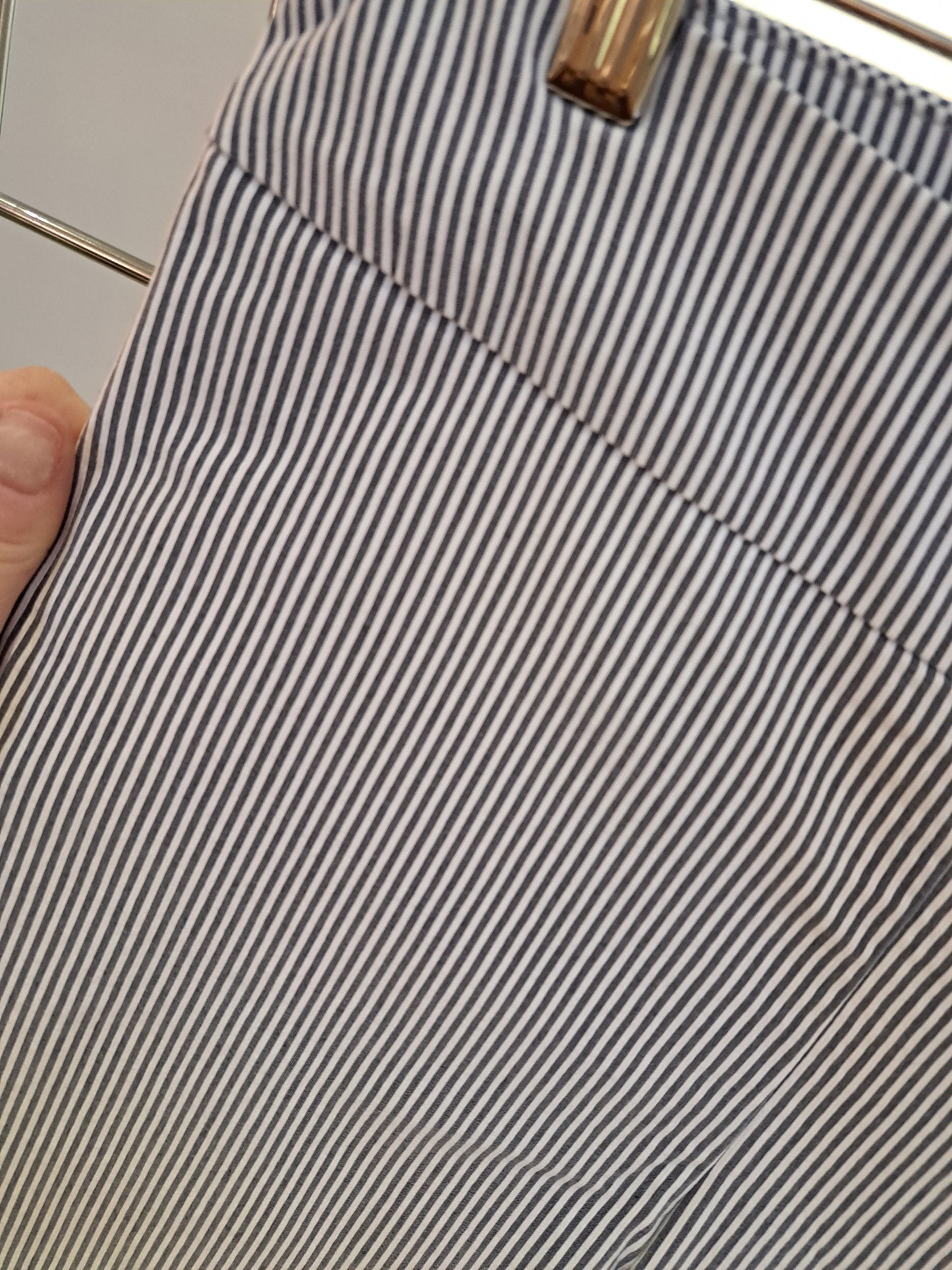 Pinstripe Stretch Trousers - Maya Maya Ltd