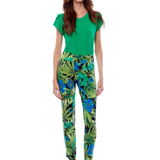 Up pants Maui print - Maya Maya Ltd