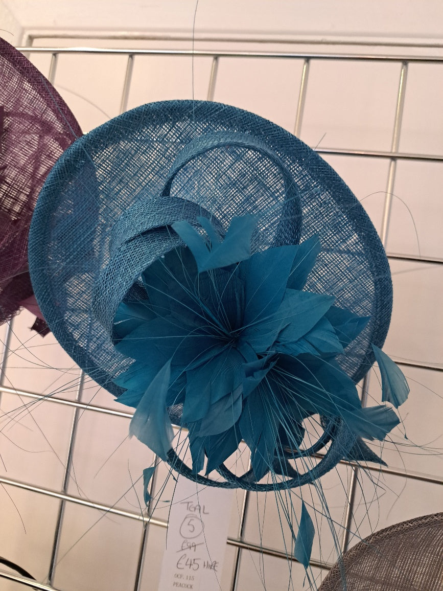 Mid size flower fascinator - Maya Maya Ltd