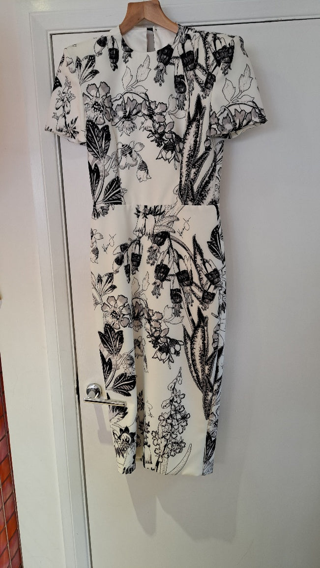 Kevan Jon limited edition print midi dress - Maya Maya Ltd