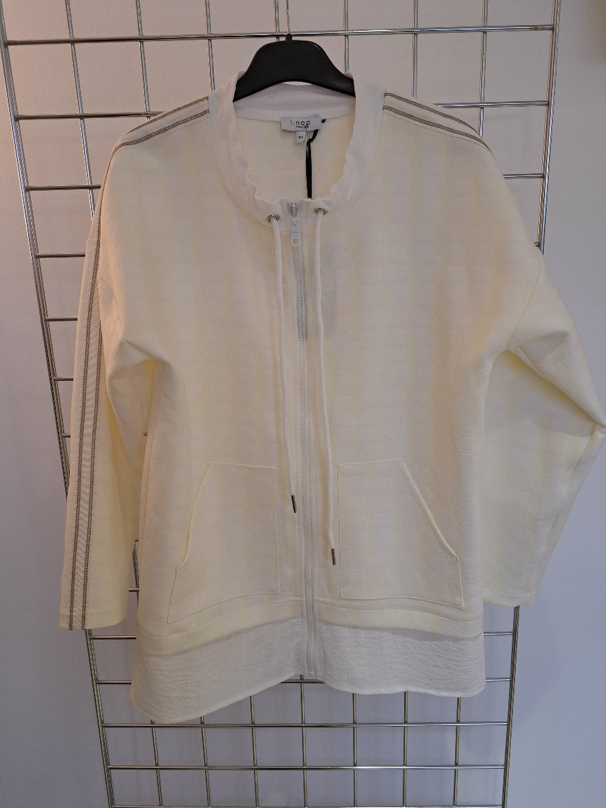 zip up leisure jacket - Maya Maya Ltd