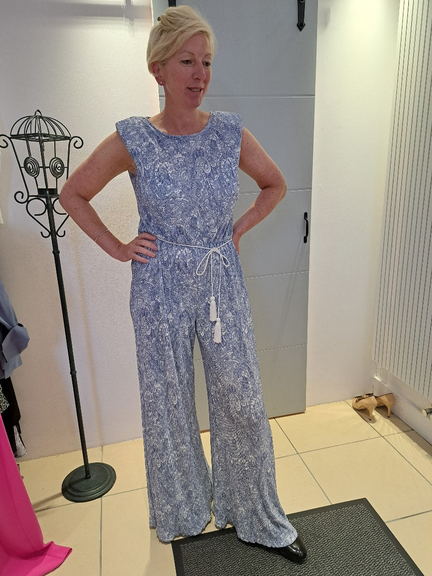 Crinkle fabric jumpsuit - Maya Maya Ltd