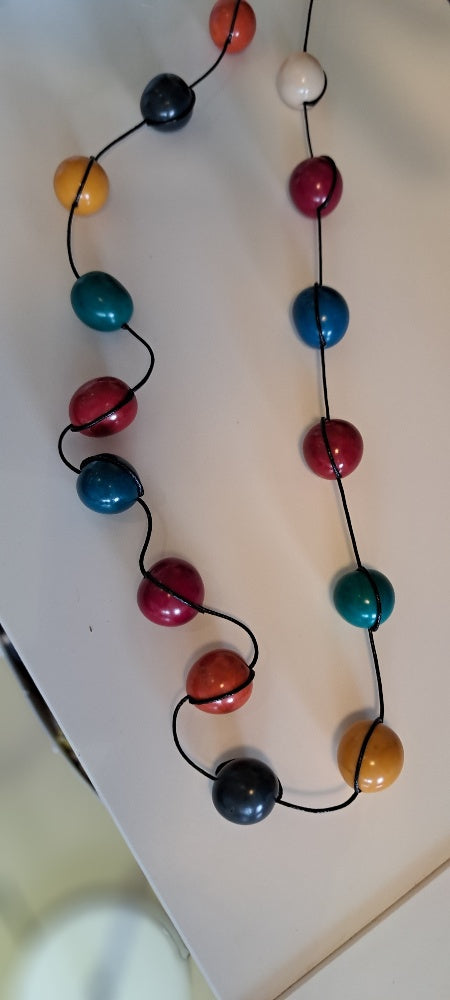 Tagua adjustable necklace