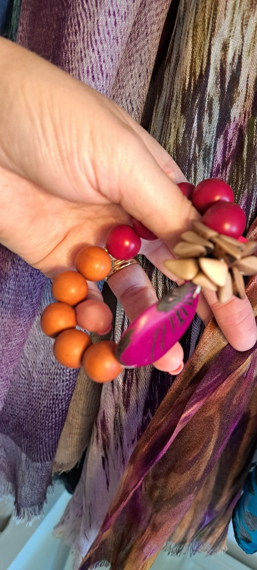 Tapajos Tagua nut bracelet