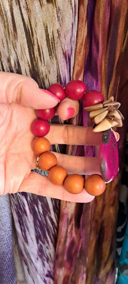 Tapajos Tagua nut bracelet