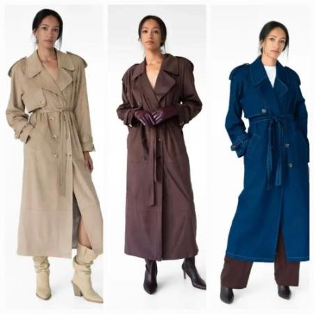 Stylish trench coat