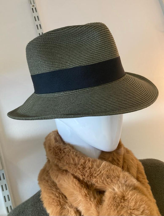 Straw fedora - Maya Maya Ltd